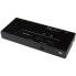 Фото #2 товара StarTech.com 2x2 HDMI Matrix Switch - 4K with Fast Switching and Auto-sensing - HDMI - Black - 1080p - Activity - Power - 3840 x 2160 pixels - IR