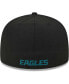 ფოტო #2 პროდუქტის Men's Midnight Green Philadelphia Eagles Gameday 59FIFTY Fitted Hat