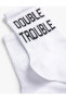 Фото #9 товара Носки Koton Slogan Embroidered Socket Socks