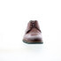 Фото #3 товара Zanzara Shaw ZZ1641C Mens Brown Leather Oxfords & Lace Ups Plain Toe Shoes