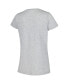 Women's Heather Gray Sleeping Beauty Dream Aurora Scoop Neck T-shirt