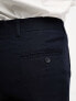 Only & Sons slim fit linen mix suit trousers in navy