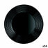 Фото #1 товара Плоская тарелка Luminarc Harena Чёрный Cтекло (25 cm) (24 штук)