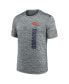 Men's Gray Denver Broncos 2024 Sideline Velocity Performance T-Shirt