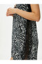 Фото #45 товара Ночная сорочка Koton Leopard Thin Strap Lace V-neck