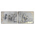 Фото #1 товара Картина домашняя Home ESPRIT Слон Колониальный 100 x 4 x 75 cm (2 штуки)