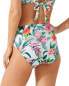 Фото #2 товара Tommy Bahama 299642 Women's Twist-High-Waist Bikini Bottoms Swimwear Size M