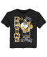 Фото #2 товара Black/Heather Toddler Gray Boston Bruins Two-Pack Disney Offense Only T-Shirt Set