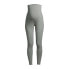 Фото #6 товара Time and Tru Maternity Legging Women Large Heather Gray Cotton Elastic Waistband