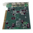Фото #5 товара StarTech.com 3 Port 2b 1a PCI 1394b FireWire Adapter Card with DV Editing Kit - IEEE 1394/Firewire - PCI 2.2 - Green - Stainless steel - CE - FCC - UL - Texas Instruments - 3AA651W - 0.8 Gbit/s