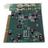 StarTech.com 3 Port 2b 1a PCI 1394b FireWire Adapter Card with DV Editing Kit - IEEE 1394/Firewire - PCI 2.2 - Green - Stainless steel - CE - FCC - UL - Texas Instruments - 3AA651W - 0.8 Gbit/s