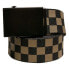 URBAN CLASSICS Check And Solid Belt 2 units