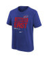 Youth Boys Royal Buffalo Bills 2022 AFC East Division Champions Locker Room Trophy Collection T-shirt