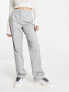 Фото #4 товара COLLUSION straight leg tailored trouser in light grey