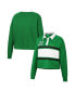 ფოტო #3 პროდუქტის Women's Green Oregon Ducks I Love My Job Rugby Long Sleeve Shirt