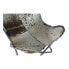 Фото #6 товара Кресло DKD Home Decor 8424001824403 Серый Кожа Белый Светло-коричневый Железо (70 x 70 x 90 cm)