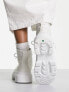 Timberland greyfield fabric boots in white