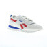 Фото #2 товара Reebok Glide Mens Beige Leather Lace Up Lifestyle Sneakers Shoes