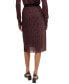 Фото #6 товара Women's Print Slim-Fit Skirt