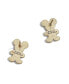 ფოტო #2 პროდუქტის Women's Mickey & Friends Gingerbread Delicate Earrings