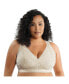 Фото #2 товара Plus Size Adriana Wire-Free Lace Bralette