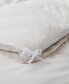 Medium Warmth Goose Feather Down Fiber Comforter, Full/Queen