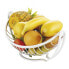 Fruit Bowl Alexandra House Living White Aluminium 32 x 25 x 17 cm