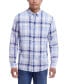 Фото #1 товара Men's Long Sleeve Cotton Woven Plaid Shirt