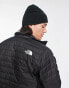 The North Face Canyonlands hybrid puffer jacket in black