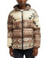 Фото #3 товара Men's Argyle Puffer Jacket