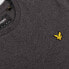 Футболка Lyle & Scott Badge регулярного кроя 100% хлопок Серый, XS - фото #4