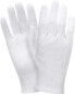 2 Pairs White Cotton Gloves Moisture Gloves Soft Elastic Skin Care Gloves Work Gloves for Women Dry Hands Jewellery Inspection and More, One Size