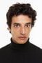 Фото #3 товара Slim Fit Fine-knit Turtleneck Sweater