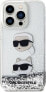 Karl Lagerfeld Etui Karl Lagerfeld KLHCP14LLDHKCNS Apple iPhone 14 Pro hardcase Liquid Glitter srebrny/silver