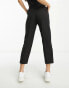 Фото #4 товара Miss Selfridge Petite slim cigarette trousers in black