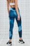 Фото #2 товара Леггинсы для йоги Nike 7/8 Высокая талия Yoga с цифровой печатью