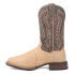 Фото #3 товара Dan Post Boots Barrett Lizard Embroidered Square Toe Cowboy Mens Beige, Grey Ca