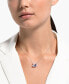 Фото #5 товара Swarovski silver-Tone Cubic Zirconia Swan Pendant Necklace, 14-7/8" + 2" extender