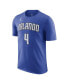 Фото #3 товара Men's Jalen Suggs Blue Orlando Magic 2022/23 Statement Edition Name and Number T-shirt