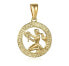 Gold-plated pendant Virgo SVLP0713XH2GOPA