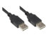 Good Connections 2212-EU050 - 5 m - USB A - USB A - USB 2.0 - Male/Male - Black