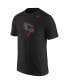 Фото #3 товара Men's Black Illinois State Redbirds Logo Color Pop T-shirt