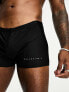 COLLUSION swim brief short in black