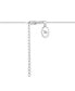 ფოტო #4 პროდუქტის Diamond Accent Minnie Mouse Silhouette Pendant Necklace in Sterling Silver, 16" + 2" extender