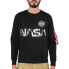 Фото #1 товара ALPHA INDUSTRIES NASA Reflective Sweatshirt