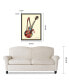 'Electric Guitar' Dimensional Collage Wall Art - 25" x 33''