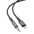 Фото #2 товара Kabel przewód audio AUX do iPhone MFI Lightning - 3.5mm mini jack 1.2m czarny
