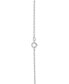 Фото #2 товара Macy's mom Diamond Heart Necklace in Sterling Silver and 14k Gold (1/10 ct. t.w.)