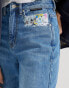 Lee x Jean-Michael Basquiat capsule straight leg jeans in mid wash