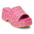 Фото #2 товара BEACH by Matisse Cruz Platform Womens Pink Casual Sandals CRUZ-702
